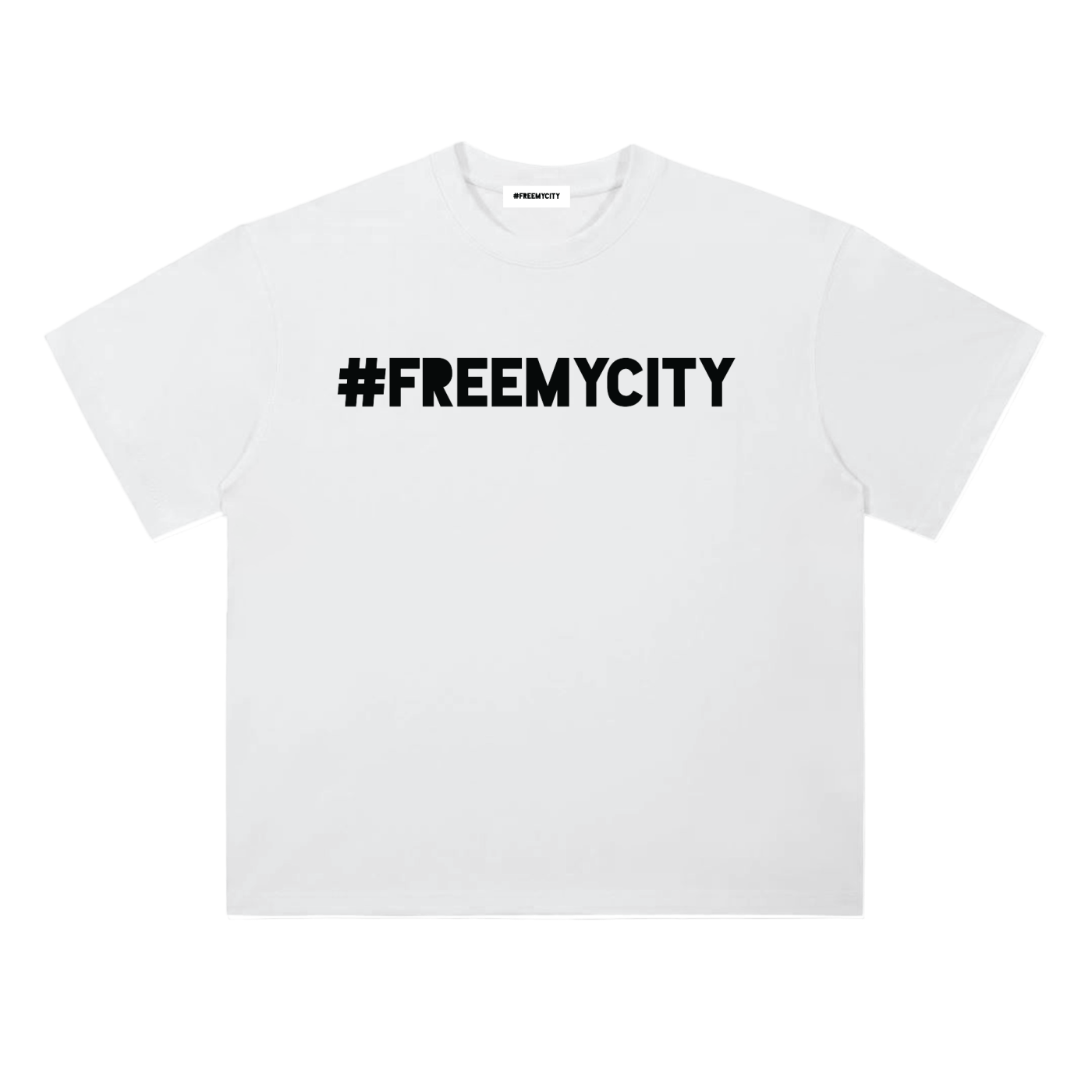 Free My City Tee "White"