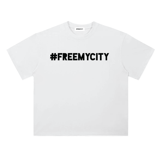 Free My City Tee "White"