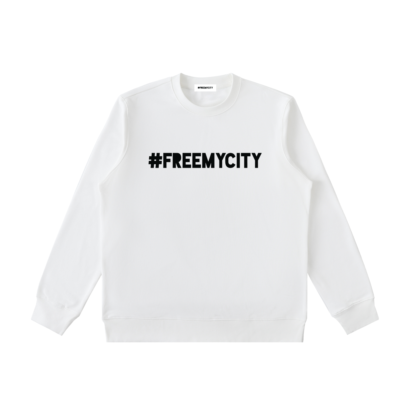"Until My City is Free" Texas Crewneck (Beige)
